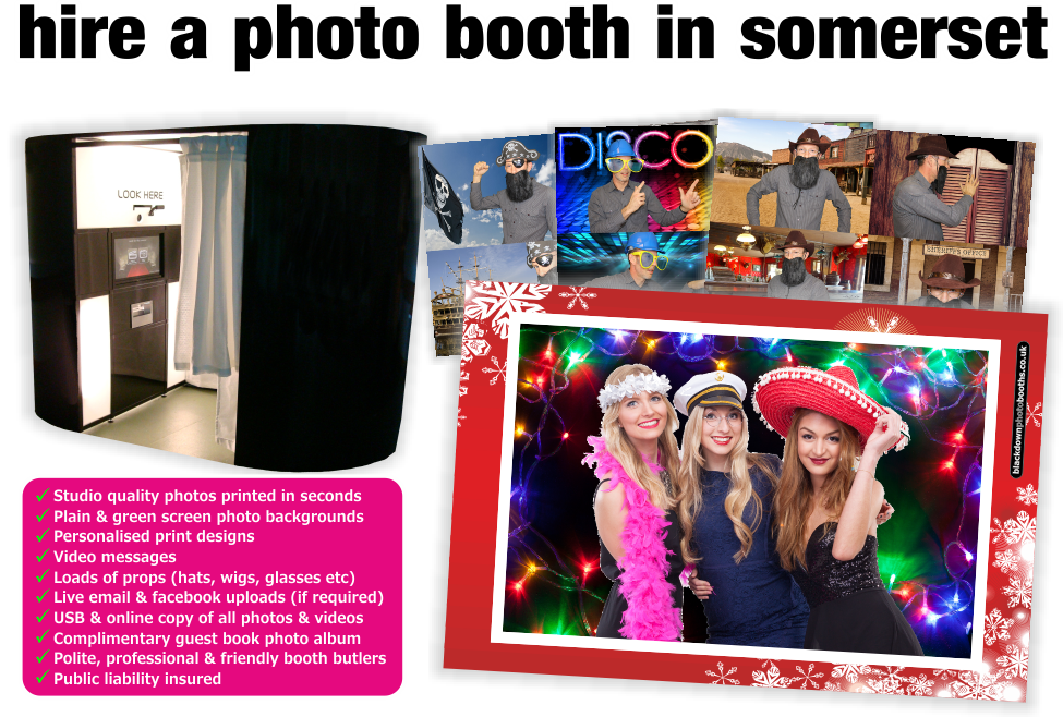 Photobooth & Photo Booth Hire, Somerset